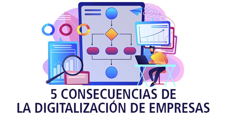 5 consecuencias digitalizacion empresas