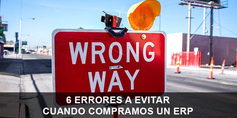 6 errores evitar erp
