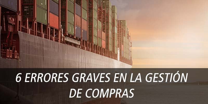 6 errores gestion compras