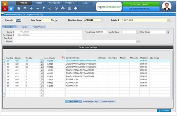 PLANIFICACIÓN DE EXPEDICIONES con ERP Distribucion