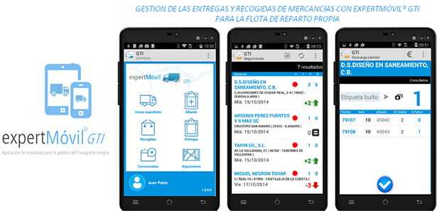 GESTIÓN DEL TRANSPORTE integrado con ERP Distribucion en Cloud