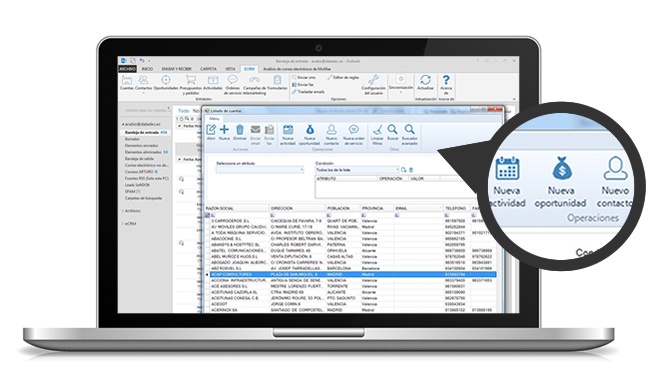 PLUG-IN DE INTEGRACIÓN CON MS OUTLOOK®