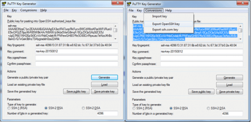 putty key generator