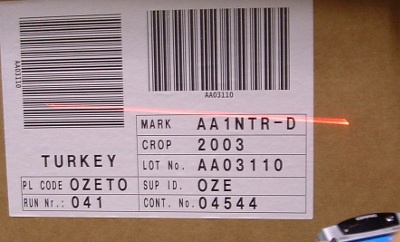 warehouse barcode