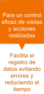 control de visitas