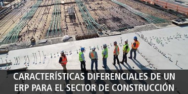 caracteristicas diferenciasles erp construccion