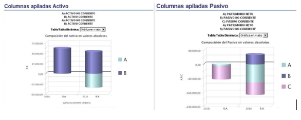 columnas activos pasivo