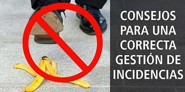 consejos correcta gestion incidencias