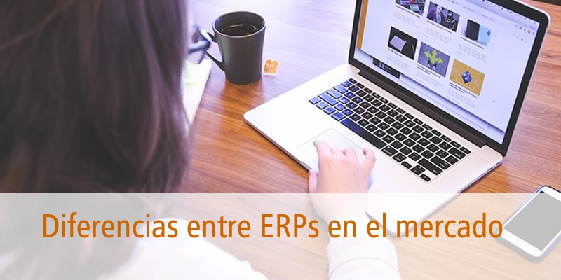 DIFERENCIAS ENTRE ERPS DEL MERCADO