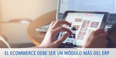 el ecommerce debe ser un modulo del erp