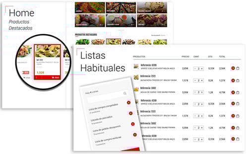 entrada pedidos web