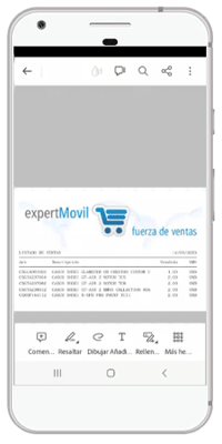 envio de informe