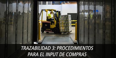 trazabilidad procedimiento input compras