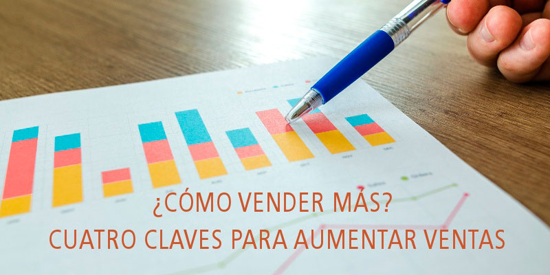 ¿CÓMO VENDER MÁS? CUATRO CLAVES PARA AUMENTAR VENTAS