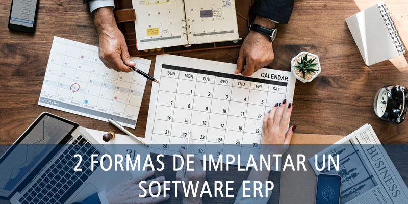 formas implementar software erp