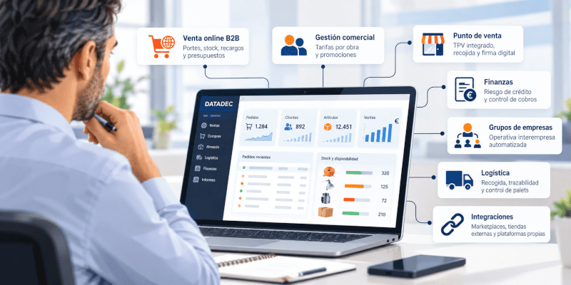 FUNCIONALIDADES ESPECÍFICAS DE UN ERP PARA DISTRIBUCIÓN MAYORISTA: LOS DESARROLLOS DE DATADEC Y EL PROBLEMA QUE RESUELVE CADA UNO