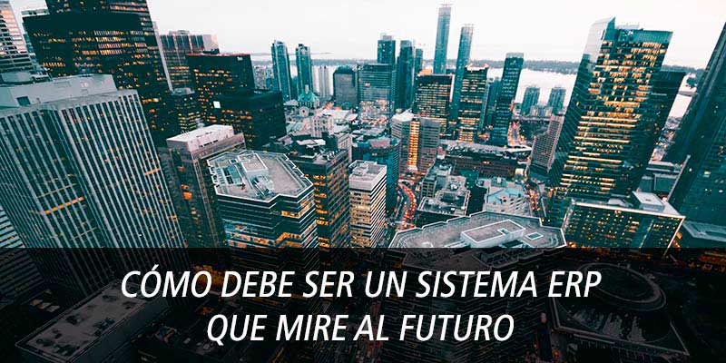 CÓMO DEBE SER UN SISTEMA ERP QUE MIRE AL FUTURO